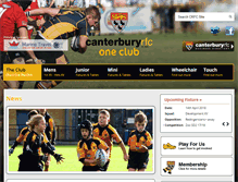 Tablet Screenshot of cantrugby.co.uk